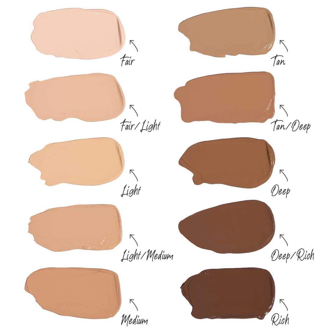 T.C.E This Covers Everything Super Coverage Concealer With Peptides (Light/Medium, 0.33 oz)