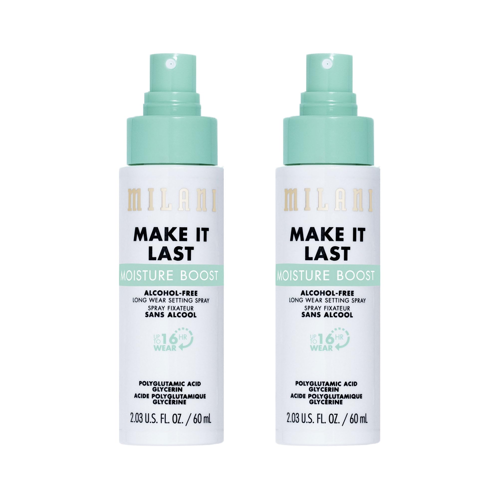 Milani Setting Spray + Primer, Make It Last Original - Natural Finish with Niacinamide for Hydration, Setting Spray for Makeup and Face Primer, 3-in-1 Prime + Hydrate + Set, 2.03 Fl. Oz
